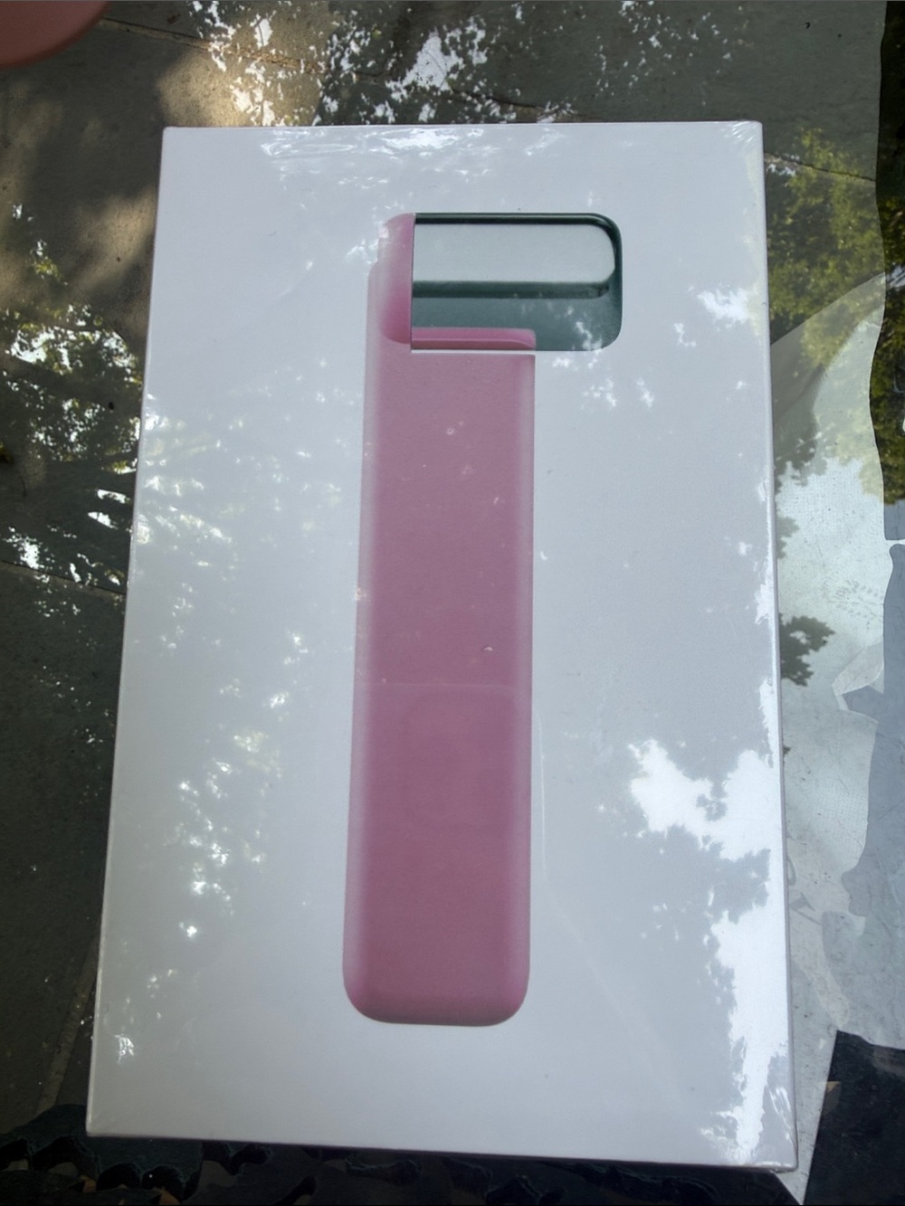 Stainless Steel Facial Roller - White